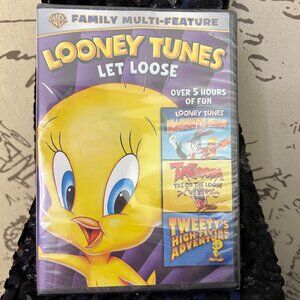 Looney Tunes Family Multi-Feature DVD Bugs Bunny Lola Tweety Bird Taz - SEALED